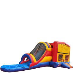 Module Bounce House With A WET Slide (Water Slide)
