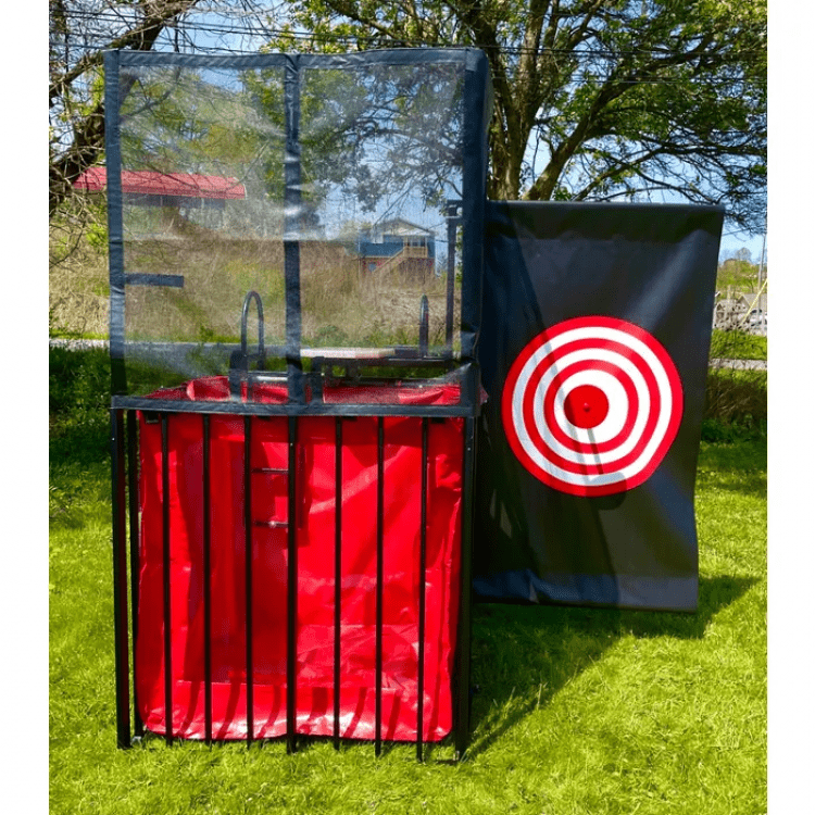 Bullseye Inflatable Target Dunk Tank Bullseye - Bounce House Rentals / Middletown / West Hartford ...