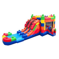 LEGOO BOUNCE HOUSE WITH A WET SLIDE