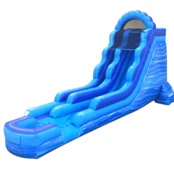 Blue Marble Waterslide 18 FT Tall