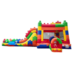 LEGOO BOUNCE HOUSE WITH A WET SLIDE (Water Slide)