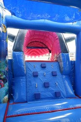 Shark20Steps 1776805443 Shark Bounce House with a WET Slide
