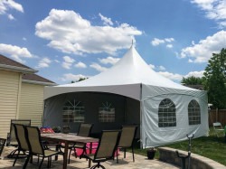 20x20 high peak tent 1777732290 20 ft section Side Wall with Windows (One Side Wall)