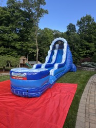 Blue Marble Waterslide 18 FT Tall IMG 7062 1782681020 Blue Marble Waterslide 18 FT Tall