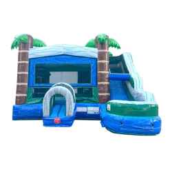 Tropical Blue Marble with a WET Slide