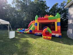 IMG 7580 1783130877 Building Blocks Bounce House With a DRY Slide